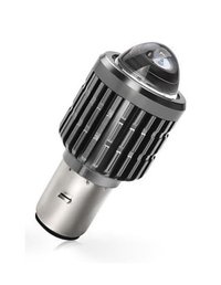 Bec LED BA20D (H6) pentru far moto, Atv, scuter, putere 15W, luminozitate 1200 Lm, 12V BA20D-15W - 1