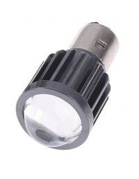 Bec LED BA20D (H6) pentru far moto, Atv, scuter, putere 15W, luminozitate 1200 Lm, 12V BA20D-15W - 4