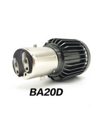 Bec LED BA20D (H6) pentru far moto, Atv, scuter, putere 15W, luminozitate 1200 Lm, 12V BA20D-15W - 5