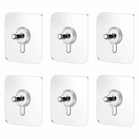 Set de 10 suporturi autoadezive pentru perete - fara gauri, ideale pentru poze si decoratiuni - 1