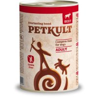 Hrana Umeda pentru Caini Petkult Adult cu Vita, 800 g - 1
