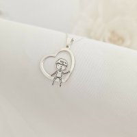 Lantisor Personalizat Baiat - Leaganul Inimii din Argint 925 - 1