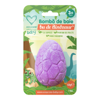 Bomba baie ou dinozaur cu surpiza, parfum lavanda, 120 g, Easycare Baby - 1