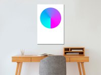 Tablou Canvas Neon Gradient Vertical 60x90 cm - Bimago - 2