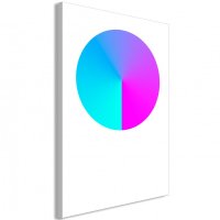 Tablou Canvas Neon Gradient Vertical 60x90 cm - Bimago - 1