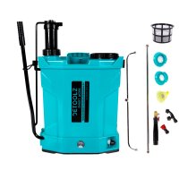 Pompa de stropit 2 in 1 ( acumulator si manuala), Detoolz 16L - 1