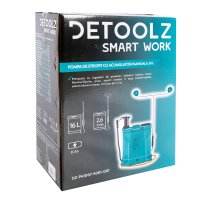 Pompa de stropit 2 in 1 ( acumulator si manuala), Detoolz 16L - 14