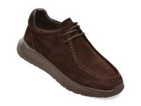 Mocasini GRYXX maro, QS845, din piele intoarsa - 1