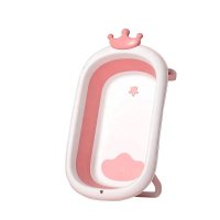 Cadita Little Mom King Pink pentru bebelusi cu pernuta reductor si senzor de temperatura - 12