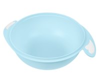 Castron multifunctional cu ventuza si tacamuri incluse 4in1 KikkaBoo Bowl Blue - 4