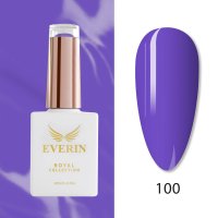 Oja Semipermanentă Everin Royal Collection 10 ml – 100 Lavender Dream | Liliac Violet Luminos - 1