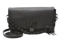 Geanta ALDO neagra, JACKIEBAG 008, din piele ecologica - 1