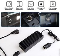 Convertor Priza Auto la 220V MRG MJNT614 , Invertor de la 220V la 12V, 8Ah - 2