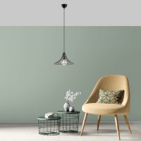 Lustra Mezopotamya Negru 37x126 cm - 1