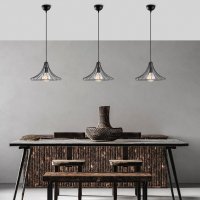 Lustra Mezopotamya Negru 37x126 cm - 2