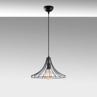 Lustra Mezopotamya Negru 37x126 cm - 4