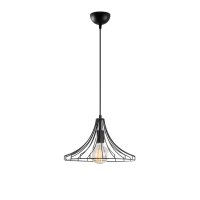 Lustra Mezopotamya Negru 37x126 cm - 6