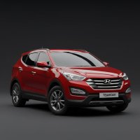 Covorase Hyundai Santa Fe 2012-2018 | Cauciuc Tavita | Silver - 1