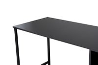 Birou de studiu, Hanah Home, pal melaminat, antracit si negru, 240x60x74 cm - 8