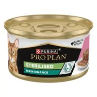 PURINA Pro Plan Sterilised Maintenance cu Ton si Somon, Pate Umed pentru Pisici Sterilizate, 85 g - 2