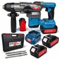Ciocan Rotopercutor CAMPION PROFESSIONAL CMP1840, 9J, Brushless, 48V, 3500W, cu 2 acumulatori - 2