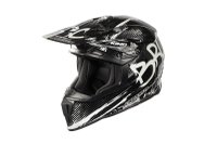 Casca de protectie pentru copii BRO Kimo Cross V2 SPORT cu ventilatie si vizor reglabil, neagra - 1