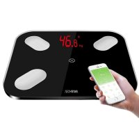 Cantar Electronic Smart Techstar®, Display Digital, Wireless, Bluetooth, Greutate 180kg Max, Compatibil Android - 2