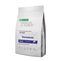 NATURES PROTECTION Dieta Veterinara Superior Care pentru Dermatoze, Somon, 1.5kg, Hrană Uscată Monoproteică pentru Câini XS-XL - 2
