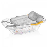 Salteluta de tip hamac pentru cadita BabyJem Gri - 5