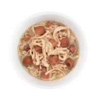 SCHESIR After Dark, Pui, conservă hrană umedă fără cereale pisici, (în supă), 80g - 3