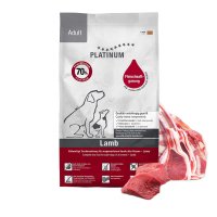 PLATINUM Adult Miel, Hrană Uscată pentru Câini Semimoist, XS-XL, 5kg - 1