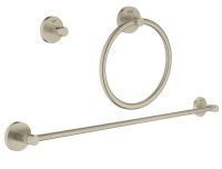 Set accesorii baie Grohe Essentials City, 3 piese, nickel - 40821EN1 - 1