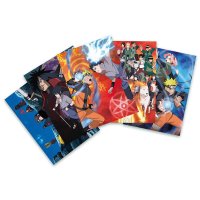 Cadou Ideal Naruto Shippuden - Cana de 320ml, Figurina Acrilica si 5 Postcards - 5