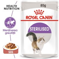 Royal Canin Sterilised Adult hrana umeda pentru pisici sterilizate (in sos), 85 g - 1