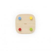 Set senzorial de echilibru Viga din lemn pentru copii - 2