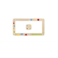 Set senzorial de echilibru Viga din lemn pentru copii - 3