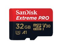 SanDisk Extreme Pro MicroSDHC 32GB, UHS-I, Class 10 cu Adaptor - 1