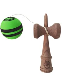 Kendama profesionala, Bila din lemn, Samurai + Sticker pentru telefon, 91KD - 7