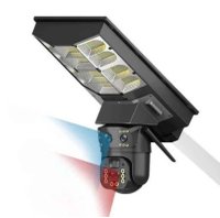 Lampa solara stradala cu camera de supraveghere SIM 4G Microfon + Difuzor incorporat - 1