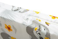 Saltea din spuma Sensillo 120x60x6 cm Lenesi pentru patut copii traditionalpliabil, grad de duritate medie H1-H2, husa detasabila cu fermoar - 4