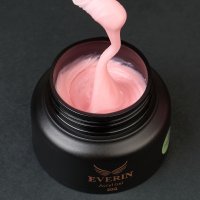 Acryl Gel Everin 30g - Roz Pal pentru Unghii - 1