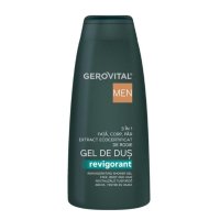 Gerovital Men Gel de Dus 3in1 Revigorant 400 ml - 1