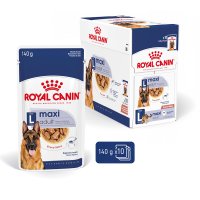 ROYAL CANIN Maxi Adult, hrană umedă câini, (în sos), bax, 140g x 10buc - 2