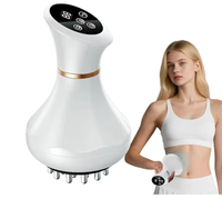 Aparat de masaj Pastsky pentru sculptarea corpului, drenaj limfatic si efect anti-celulita, negru - 1