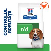 HILL'S Prescription Diet r/d Weight Loss pentru caini, Pui, 10kg - Hrană uscată pentru scădere în greutate - 6
