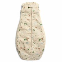 Sac de dormit ErgoPouch pentru bebelusi, 8-24 luni, 8-14 kg, TOG 1, Bumbac organic, Fermoar bidirectional, Bej/Savana - 1