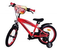 Bicicleta pentru copii EL Disney Cars 16 inch ND, frana de mana pe ambele roti, scaun si ghidon reglabil, sticla de apa, spite, roti gonflabile, stopuri reflectorizante - 1