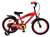 Bicicleta pentru copii EL Disney Cars 16 inch ND, frana de mana pe ambele roti, scaun si ghidon reglabil, sticla de apa, spite, roti gonflabile, stopuri reflectorizante - 5