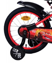 Bicicleta pentru copii EL Disney Cars 16 inch ND, frana de mana pe ambele roti, scaun si ghidon reglabil, sticla de apa, spite, roti gonflabile, stopuri reflectorizante - 6