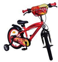 Bicicleta pentru copii EL Disney Cars 16 inch ND, frana de mana pe ambele roti, scaun si ghidon reglabil, sticla de apa, spite, roti gonflabile, stopuri reflectorizante - 9